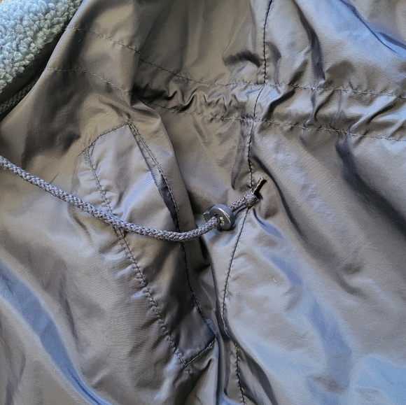CS Signature Jacket Sz S Reversible Sherpa Windbreaker Blue Colorblock Coat Vtg - Picture 11 of 14